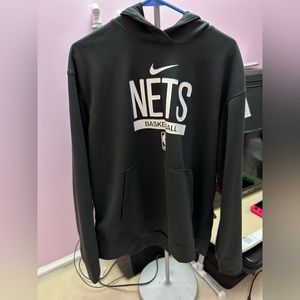 Nets 22/23 Spotlight On-Court Practice Performance Pullover Men’s Large Hoodie